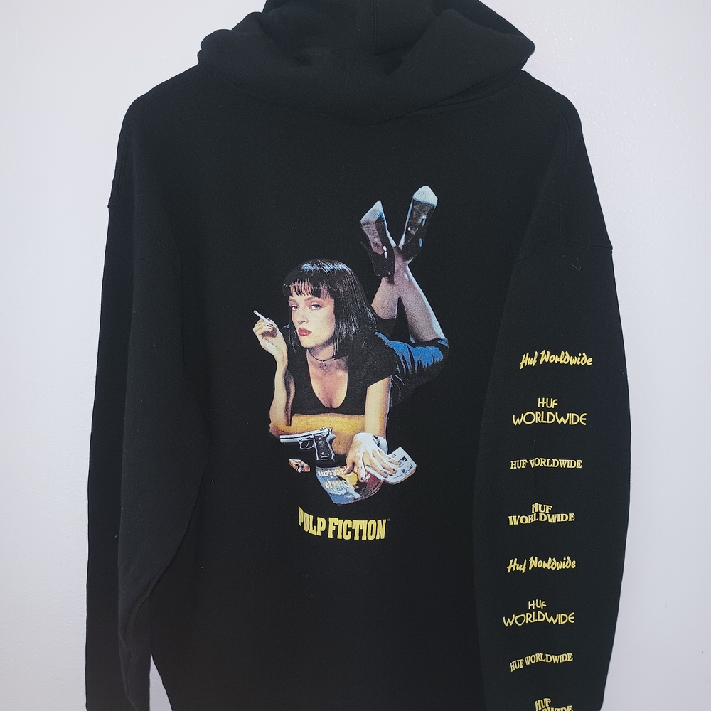 HUF Black Graphic Women's Sweater